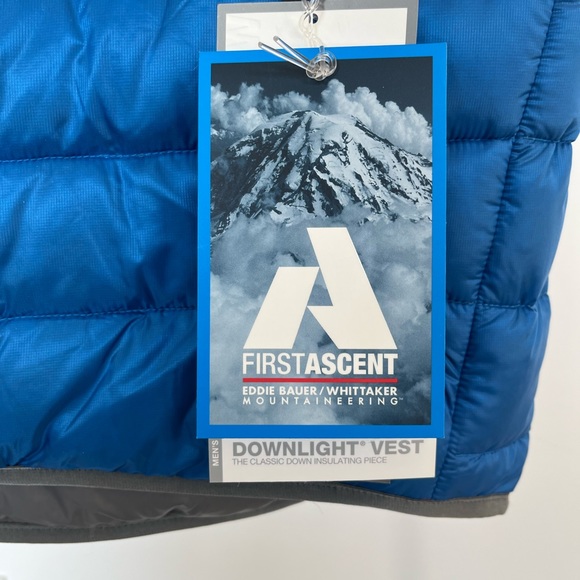| NWT | Eddie Bauer / Whittaker Mountaineering Men’s Downlight Vest - Large - Picture 5 of 14